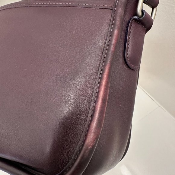 Almost Vintage Coach City Bag Purple (aka Eggplant) Style Number 9790 - Picture 8 of 14